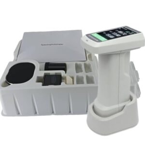 VTSYIQI Color Spectrophotometer Colorimeter Lab Spectrophotometers with Φ8mm Φ11mm Measuring Diameter Repeatability ΔE*ab≤ 0.04 Display Accuracy 0.01 Measurement Structure D/8 SCI