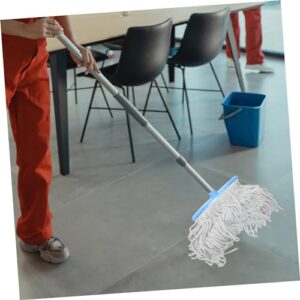 SOESFOUFU Replaceable Mop Head Cotton Mop Heads Mop Refill Wet Industrial Mop Heads Mop Replacement Mop Head Refill Mop Pads Reusable Mop Head Cloth Mop Head Replacement Mop Supplies Plastic