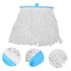 SOESFOUFU Replaceable Mop Head Cotton Mop Heads Mop Refill Wet Industrial Mop Heads Mop Replacement Mop Head Refill Mop Pads Reusable Mop Head Cloth Mop Head Replacement Mop Supplies Plastic