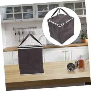 SOLUSTRE Crock Insulated Bag Insulated Tote Bag Insulated Lunch Bag Pizza Insulated Bag Pizza Carrier Bag Grocery Shopping Bags Insulated Catering Bag Grocery Bags Insulated Cloth Coffee