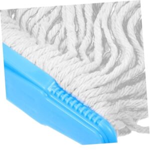 Didiseaon Replaceable Mop Head Mop Replacement Wet Industrial Mop Heads Commercial Mop Heads Rope Mop Head Mop Heads Cleaning Mop Head Wet Mop Looped End Sweeper Mop Heads Plastic