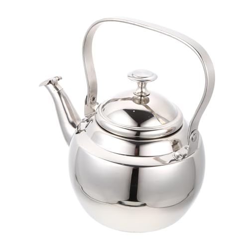 Stainless Steel Kettle Coffee Machine Espresso Machines for Kettle Heating Teakettle for Gas Stove Teakettle for Induction Cooker Tea Kettle with Infuser Boiled Teapot Mikinona