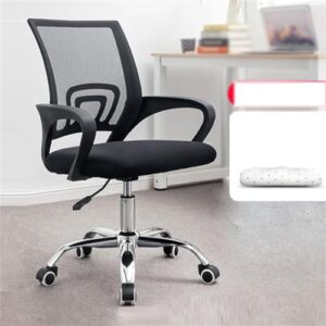 ZSLKDL Backrest Mesh Arched Staff Chair Comfortable Rotating Lifting Office Chair Computer Chair