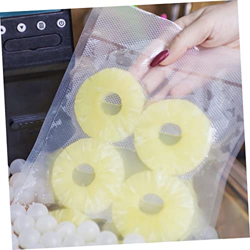 GRADENEVE 2 Rolls Vacuum Storage Bag Vacuum Sealed Storage Bags Vacuum Seal Container Vacuum Freezer Bags Food Sealer Bags Vacuum Sealer Bags for Vegetable Vacuum Saver Bags Pe Transparent