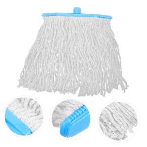 KOMBIUDA Replaceable Mop Head Cleaning Mop Head Mop Refill Vintage Mop Water Absorption Mop Commercial Mop Heads Mop Head Refill Mop Replacement Parts Industrial Mop Heads Mop Pads Plastic