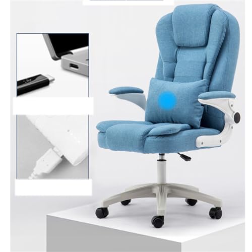 ZSLKDL Lifting Swivel Chair Staff Student Chair Conference Room Backrest Chair Office Chair