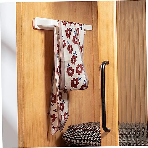 5pcs Towel Rack Coat Hanger Wall Mount Towel Bar Towel Rod Bar Wall Mount Clothes Rack Bath Towel Mount Clothes Towel Holder Bathroom Accessories Kitchen Accessory Towel Holder Rod HOOTNEE