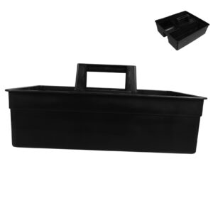 okumeyr cleaning tote caddy plastic cleaning caddy with handle for hotel housekeeping storage organizer for cleaning supplies portable tool tote for household use