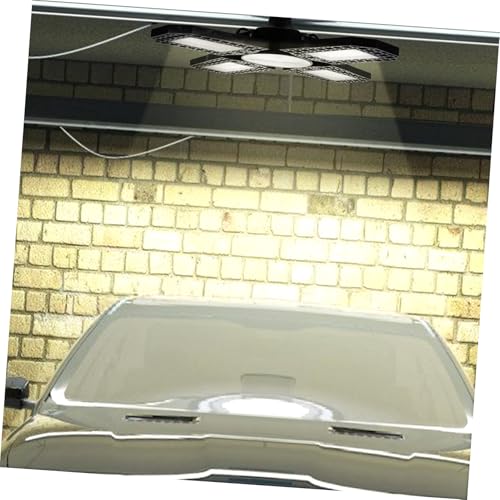 Gadpiparty 1pc Ceiling Light Aluminum Garage Warehouse Light Light for Garage Abs Ceiling Light Black