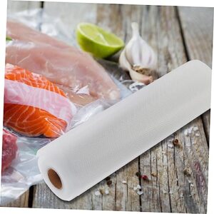 GRADENEVE 2 Rolls Vacuum Storage Bag Vacuum Sealed Storage Bags Vacuum Seal Container Vacuum Freezer Bags Food Sealer Bags Vacuum Sealer Bags for Vegetable Vacuum Saver Bags Pe Transparent