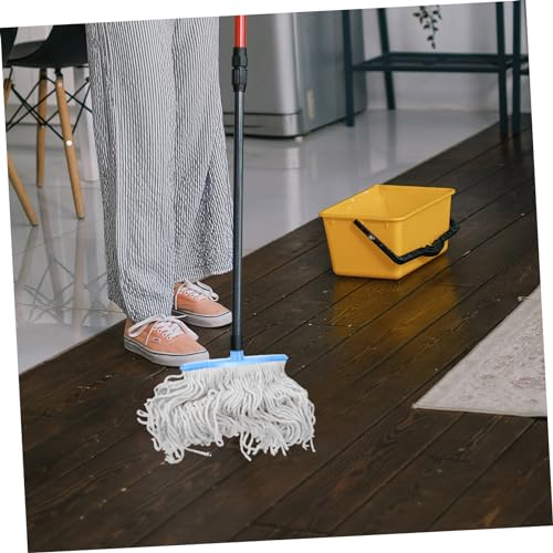 SOESFOUFU Replaceable Mop Head Cotton Mop Heads Mop Refill Wet Industrial Mop Heads Mop Replacement Mop Head Refill Mop Pads Reusable Mop Head Cloth Mop Head Replacement Mop Supplies Plastic