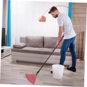 NULYLU 1pc Cleaning Mop Cloth Mop Cloth Replacement Spray Mop Household Mop Head Mop Replacement Heads Dust Mop Refill Practical Mop Cloth Commercial Mop Handle Red