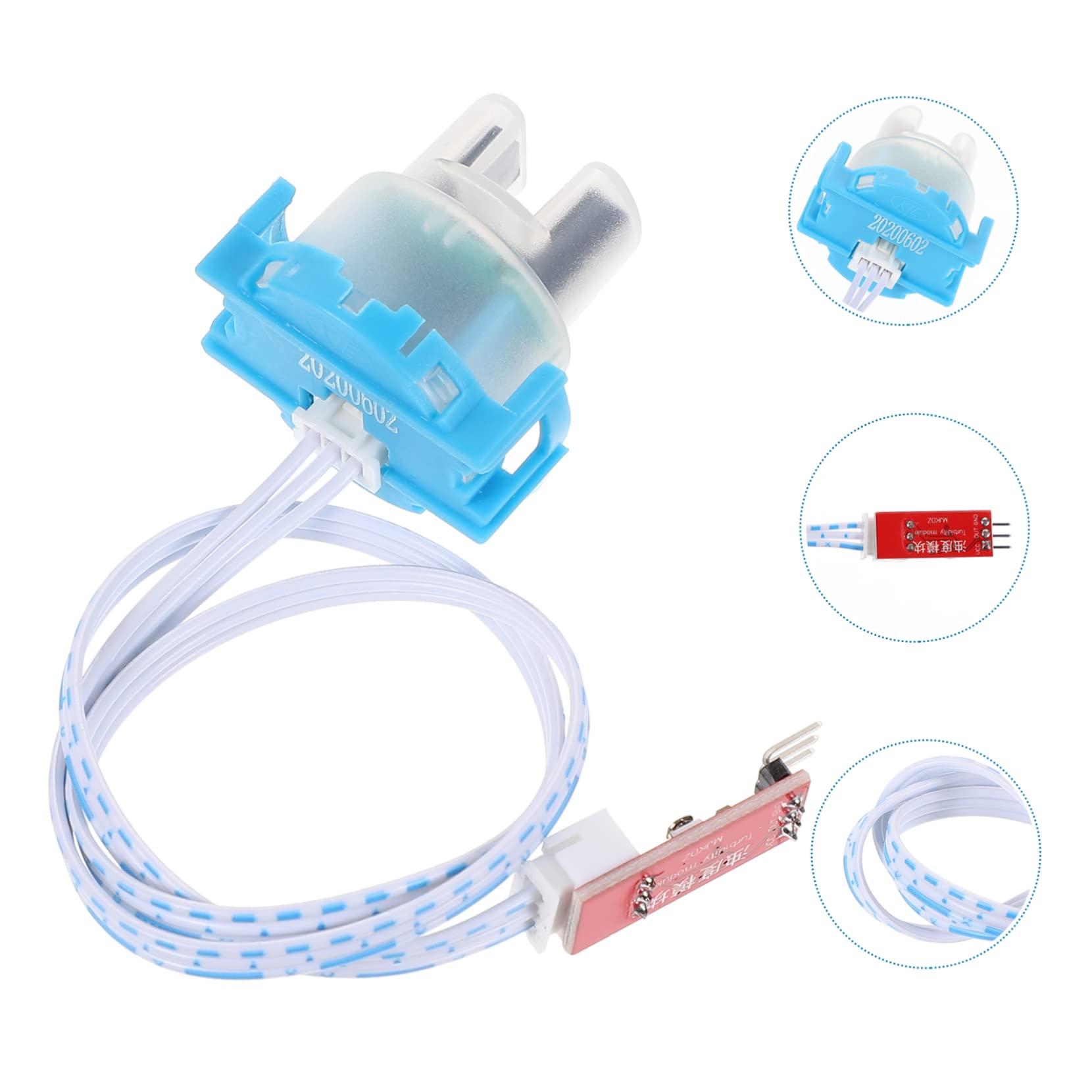 OUNONA Module Industrial Turbidity Sensor Dishwasher Turbidity Sensor Turbidity Tester 3.3-5v Turbidity Water Quality Detection Turbidity Transducer Water Turbidity Sensor Plastic Blue