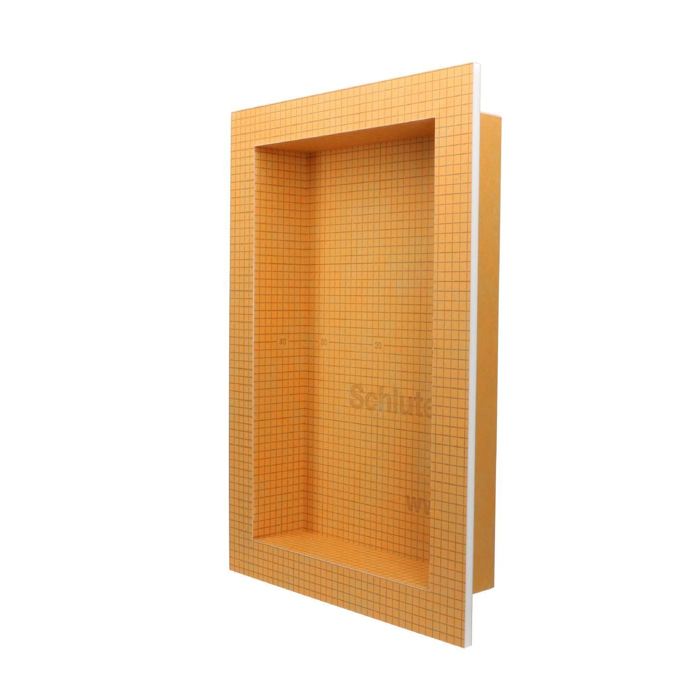 Schluter KERDI-BOARD-SN Shower Niche - Waterproof and Ready-to-Tile, Easy Installation - 12" x 20" - KB12SN305508AF