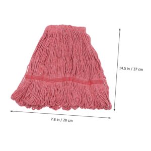 NULYLU 1pc Cleaning Mop Cloth Mop Cloth Replacement Spray Mop Household Mop Head Mop Replacement Heads Dust Mop Refill Practical Mop Cloth Commercial Mop Handle Red