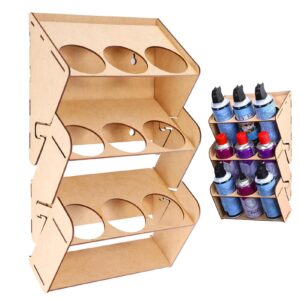 paint bottle organizer spray - 3-layer spray paint storage | 9-can paint can holder spray | spray can holder | paint bottle organizer spray paint rack | can spray can rack paint can holder for worksho