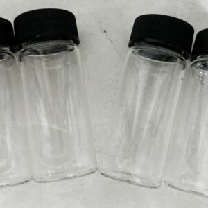 HFBTE Turbidity Meter Sample Bottles 4 Sample Bottles (Two Sets) Turbidimeter Bottles Turbidimeter Solution Bottles Turbidity Sample Test Tubes for SGZ Series