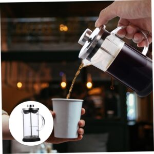 GRADENEVE 1pc Espresso Manual Coffee Maker Tea Kettle Teapot for Coffee Portable Coffee Maker Coffee Pot Coffee Press Stainless Coffee Maker Coffee Teapot Coffee Machines Glass