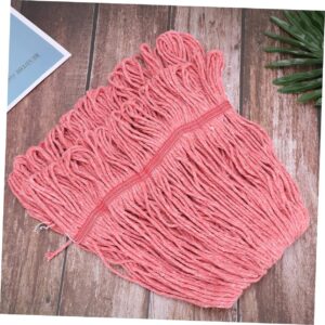 NULYLU 1pc Cleaning Mop Cloth Mop Cloth Replacement Spray Mop Household Mop Head Mop Replacement Heads Dust Mop Refill Practical Mop Cloth Commercial Mop Handle Red