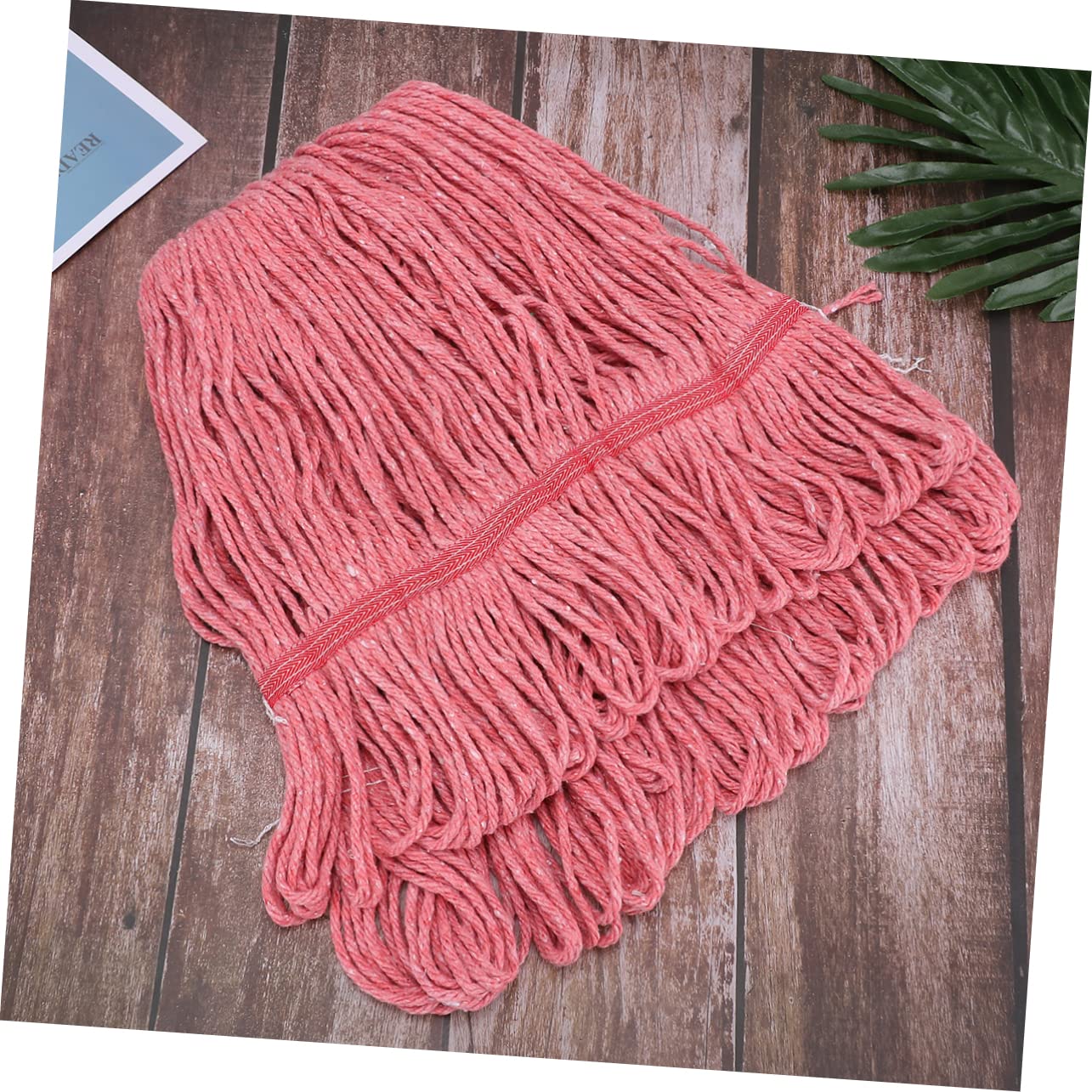 NULYLU 1pc Cleaning Mop Cloth Mop Cloth Replacement Spray Mop Household Mop Head Mop Replacement Heads Dust Mop Refill Practical Mop Cloth Commercial Mop Handle Red