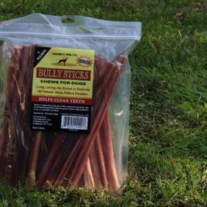 EXQUISITE PETS 12" Bully Sticks 3lb Bag Bulk 100% Brazilian Bull Pizzle Odorless Long Lasting No Grains or Rawhide Helps Relive Pet Boredom All Natural Dog Treats Wholesale Agressive Chewers