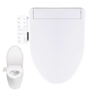 heated bidet seat, air dryer toilet seat instant heated, smart bidet seat, electronic heated toilet seat, luxurious comfort for home and hotel