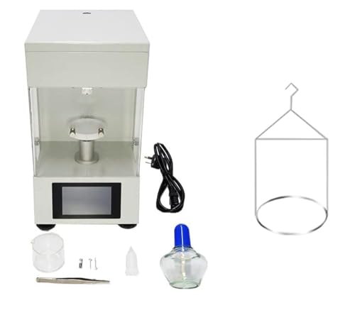 CNYST Lab Surface Tension Meter Automatic Interfacial Tensiometer with Platinum Ring 0-1000mN/m Accuracy 0.01mN/m Interfacial Tension Measurements for Quality Control and Optimization of Emulsifiers