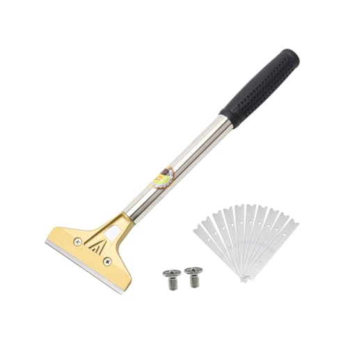 SEWOART Cleaning Blade Paint Squeegee Sticker Remover Marble Scraper Sticker Scraper Tools Grout Cleaning Tool Cleaning Scraper Spackle for Drywall Putty Shovel Grout Tool Aluminum Alloy