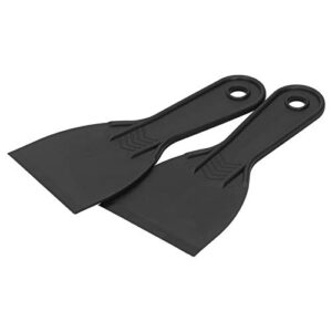 2Pcs Plastic Scraper, 3in 3D Printer Spatula Tool SLA Photosensitive Resin Hot Bed Shovel Accessory for 3D Printing Resin Removal,Spackling,Patching,Decal,Wallpaper