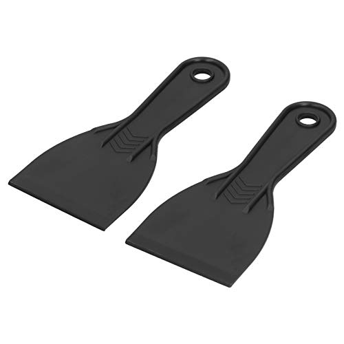 2Pcs Plastic Scraper, 3in 3D Printer Spatula Tool SLA Photosensitive Resin Hot Bed Shovel Accessory for 3D Printing Resin Removal,Spackling,Patching,Decal,Wallpaper