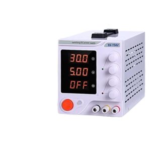 dc power supply, switching dc power supply laboratory adjustable 30v 10a lcd screen bench power source regulator 4-digit digital display,electroplating diy(ss-1502)