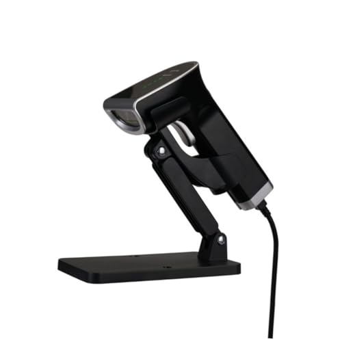 CAXUSD Scanning Device Holder Table Top Mic Stand Mic Holder for Desk Scanner Holders Scanner Stand for Desk Warehouse Scanner Holder Scanner Holder Mount Scanner Holder for Car Abs Black