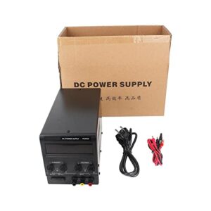 DC Power Supply, 30V 10A Switching Lab Power Supply DC Voltage Regulator Current Stabilizer Adjustable Source Powersupply 60V 5A,Electroplating DIY(Set 2,30V 10A)