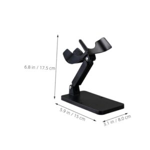 VILLCASE Scanning Device Holder Mic Table Stand Tabletop Microphone Stand Scanner Stand Scanner Holder for Car Scanner Holder for Desk Scanner Holder Mount Table Mic Stand Black Abs