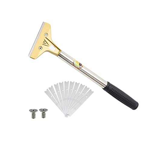 ULDIGI Cleaning Blade Sticker Stove Scraper Grout Cleaning Tool Putty Shovel Grout Tool Spackle Scraper Hand Tool Caulking Scraper Paint Scraper Paint Tools Marble Scraper Aluminum Alloy