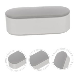 BUTIFULSIC 4pcs Toilet Seat Gasket Toilet Gaskets Toilet Seat Bidet Replacement Kit Toilet Bumper Pad Toilet Seat Stoppers Toilet Seat Bumper Toilet Buffer Pads Light Grey Plastic