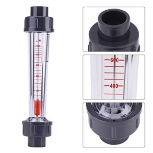 Plastic Tube Type 100 to 1000L H Water Meter Flowmeter LZS 15D with Simple Structure Easy Operation Low Weight Unbreakable and Long Life Span Widely Used in Water Industrial Field