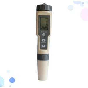 ULTECHNOVO Pen Hydrometer Water Quality Tester Temperature Tester Water Salimeter Salt Meter Salt Water Gravimeter Light Grey