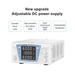 DC Power Supply, Laboratory Dc Power Supply Stabilized Power Supply Adjustable Variable Digital Regulated Bench Source 60V 10A 30V 20A,Electroplating DIY(KPS1520D 15V 20A)