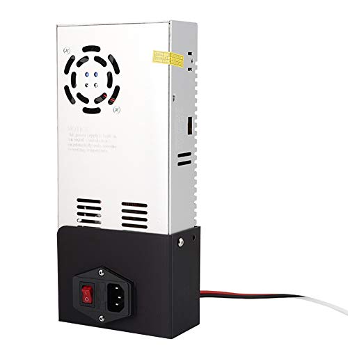 3D Printer Regulated Power Supply for Ender,3 3PRO DC24V,15A Output AC110V,240V Input with Overload and Auto,Leveling Features for Enhanced Printing Performance