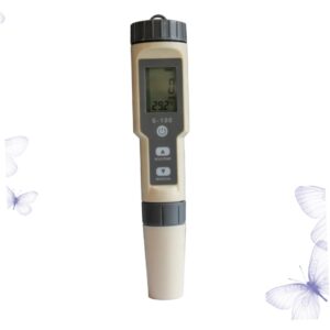 ultechnovo pen hydrometer water quality tester temperature tester water salimeter salt meter salt water gravimeter light grey