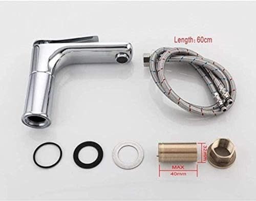 Faucet, Faucet Kitchen Tap Faucet Modern Faucet Crane Bathroom Faucet Single Lever Hot and Cold Water Bath and Brass Sink Faucet Faucet Save