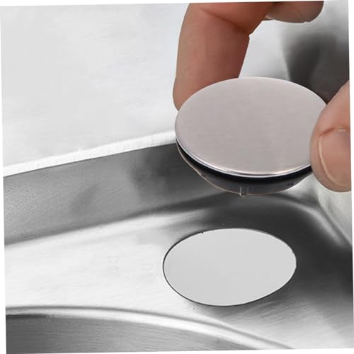 WHAMVOX 2pcs Kitchen Hole Plug Bath Tap Hole Cover Faucet Hole Caps Tap Hole Stopper Sink Hole Stopper Bathroom Sink Cover Sink Sprayer Hole Cover Kitchen Sink Plugs for Holes Plastic