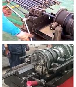 Hydraulic Pipe Threading Machine Rebar & Bolt Thread Rolling Machine