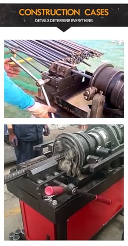 Hydraulic Pipe Threading Machine Rebar & Bolt Thread Rolling Machine