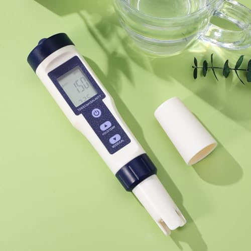 CHILDWEET Water Quality Tester Aquarium Water Tester Salt Tester for Saltwater Pool Handheld Water Tester Water Ph Tester Salt Water Pool Testing Kit Ec Meter Portable Water Tester Plastic