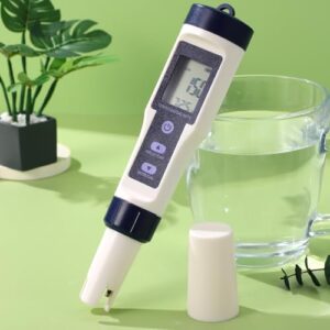 CHILDWEET Water Quality Tester Aquarium Water Tester Salt Tester for Saltwater Pool Handheld Water Tester Water Ph Tester Salt Water Pool Testing Kit Ec Meter Portable Water Tester Plastic