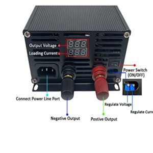 DC Power Supply, Single Output AC to DC 1500W 27V 55a Adjustable for Charging Battery Laboratory 12V Volt Power Supply Unit,Electroplating DIY(15V_1500W)