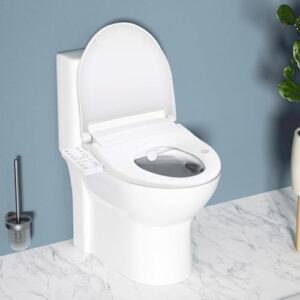 Heated Bidet Seat, Air Dryer Toilet Seat Instant Heated, Smart Bidet Seat, Electronic Heated Toilet Seat, Luxurious Comfort for Home and Hotel