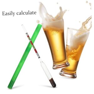 WATIIFUFU 1pc Sugar Meter Maple Sap Hydrometer Home Brew Hydrometer Sugar Scale Hydrometer Maple Hydrometer Beer Hydrometer Sugar Hydrometer Wine Hydrometer Syrup Borosilicate Glass